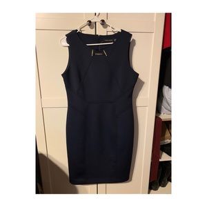 Ivanka trump navy blue ladies dress